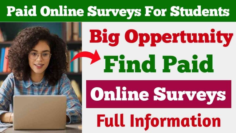 Make Money with Online Surveys